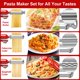 thumbnail image 2 of Set de accesorios para pasta ZACME para batidora de pie KitchenAid, 2 of 7
