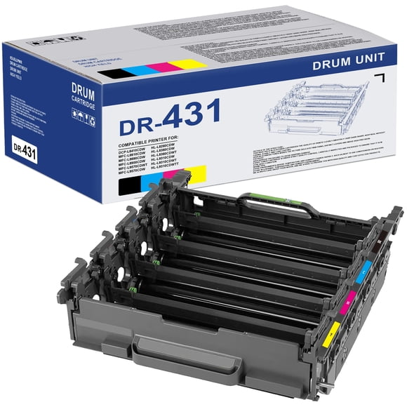Unidad de tambor Ksuellpwr DR-431CL de alto rendimiento, 31.000 páginas