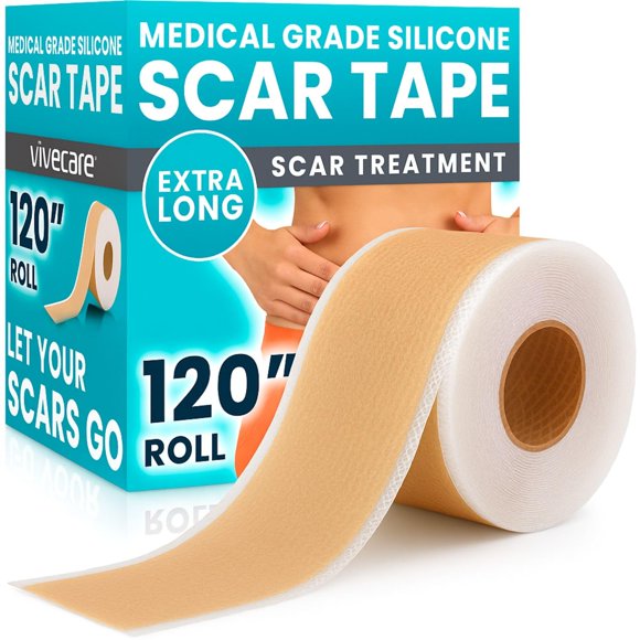 Cinta de silicona médica Vive Care 4 cm × 3 m