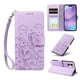 thumbnail image 1 of Funda Billetera FOXDOCK Compatible con iPhone 17 , Diseño Perrito Tierno, Ranuras para Tarjetas y Soporte Plegable, 1 of 6