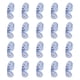 thumbnail image 1 of 20 Piezas De Papel Para Envolver Ramos De Flores, Manualidades De Bricolaje Para Bodas, Día De La Madre, Azul, 1 of 3