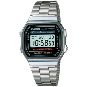 Casio A168W-1 Reloj Iluminador Casio