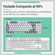 thumbnail image 3 of Teclado Mecánico Machenike K500-B94 con Hot-Swap, RGB y Cable USB-C Español, 3 of 6