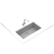 thumbnail image 2 of Lavaplatos Square 72.40 Tg Granito Stone Gray, 2 of 2