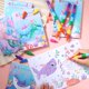 thumbnail image 3 of Libros para colorear BenLouis Mermaid Mini Kids, 24 unidades, obsequios de fiesta, 3 of 7