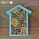 thumbnail image 3 of Bee House Nature's Way PWH1-C, color verde azulado para abejas albañiles, 3 of 9