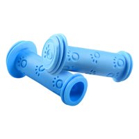 Magideal - Empuñaduras De Goma Para Manillar De Bicicleta, Empuñaduras De Manillar De Bicicleta De Repuesto Más Cortas Y Suaves De 0,87 Pulgadas Para Niños, Azul