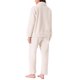thumbnail image 3 of INSPIRE CHIC Pijamas de Forro Polar para Mujer Invierno con Botones Conjunto de Pijamas Esponjosos Suaves y Cálidos con Bolsillos M Blanco, 3 of 6