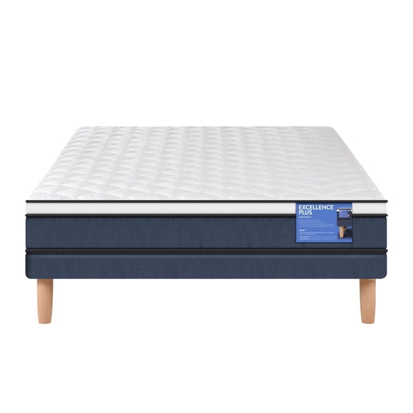 Cama Europea Excellence Plus Full Base Normal