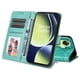thumbnail image 4 of Funda tipo cartera FOXDOCK para OnePlus Nord N30 , diseño girasol en relieve, cuero PU, cierre magnético, soporte y tarjetero, 4 of 5