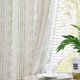 thumbnail image 4 of Cortinas Jinchan Boho en mezcla de lino, 2 paneles, 270 x 275 cm, color verde salvia, 4 of 9