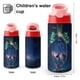 thumbnail image 2 of Wish: El Poder de los DeseosBotella de Agua con Tapa Pop Top de Un Toque, Acero Inoxidable, a Prueba de Fugas, para Deportes, Botella Infantil rosa 12 oz, 2 of 6