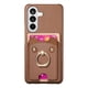 thumbnail image 2 of Funda FOXDOCK para Samsung Galaxy S26 Pro billetera, soporte ajustable y diseño seguro-marrón, 2 of 6