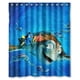 thumbnail image 1 of Cortina de ducha de Buscando a Nemo, juego de cortina de baño con ganchos, tamaño 60 x 72 pulgadas, 1 of 3