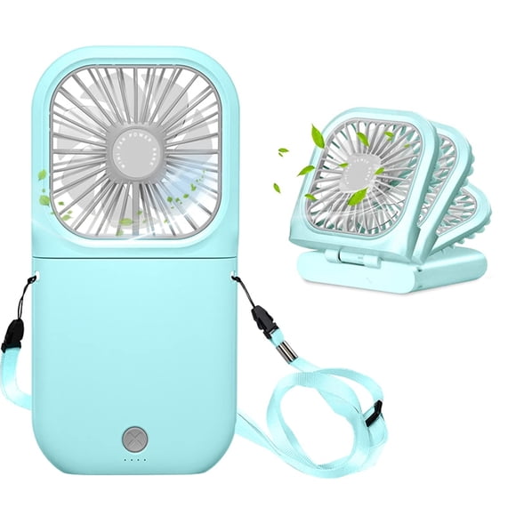 Ventilador de mano Allxin plegable mini azul 3000 mAh
