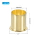 thumbnail image 2 of Uxcell 3/4" Accesorios de Compresión de Latón, 100 Piezas de Inserción de Tubo de Compresión para Conectar Líneas de Aire, Combustible, Agua, Aceite y Gases Inertes, 2 of 5
