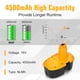thumbnail image 2 of Batería 18V 4500mAh NiMH para Dewalt DC9096 DC9098 Pack 2, 2 of 3