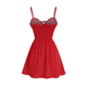 thumbnail image 5 of Vestido Corto Mujer Con Tirantes Estampado Lunares Volantes, 5 of 5
