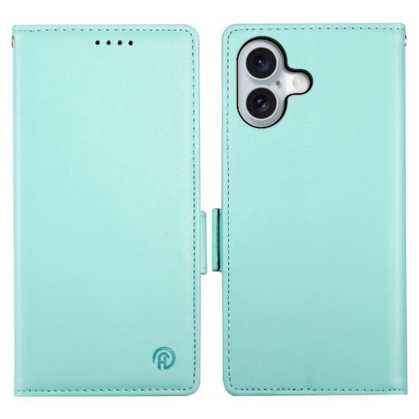 Funda Cartera Magnética con Tarjetas y Soporte para iPhone 17 Verde