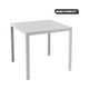 thumbnail image 3 of Mesa Terraza Polywood Impermeable 78x78cm Blanca Blanco Tamaño Único, 3 of 4