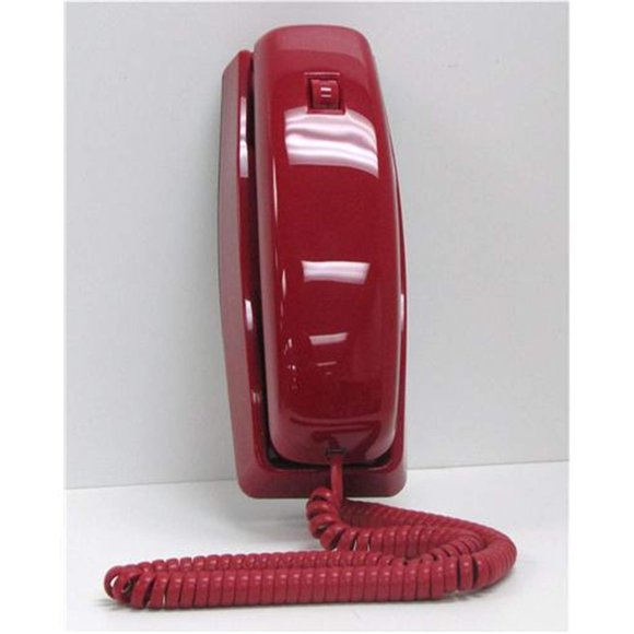 Teléfono Cortelco ITT-8150RD 815047-VOE-21F Trendline Rojo