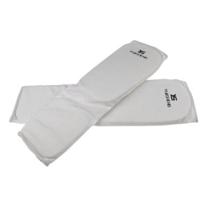 Ioensy - Espinilleras Muay Thai Kickboxing Espinilleras Protección Para Sanda Kickboxing Karate Blanco M