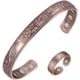 thumbnail image 1 of Pulsera magnética de cobre para artritis, para hombre y mujer, con imanes potentes (2 unidades), 1 of 5