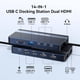 thumbnail image 2 of Docking USB-C ANYOYO DS0202A 14 en 1 PD 100W Dual 4K HDMI DP, 2 of 3