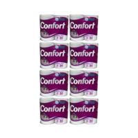 Pack 32 Rollos Papel Higiénico Confort Doble Hoja 30Mts