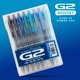 thumbnail image 2 of Bolígrafos de gel PILOT G2 Premium G2 Boost Blues 0.7 mm, paquete de 8, 2 of 7