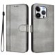 thumbnail image 1 of Funda Cartera para iphone 16 Pro Protección 360° con Ranuras para Tarjetas y Soporte Gris, 1 of 6