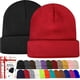 thumbnail image 1 of Gorros para hombre y mujer, paquete de 2, para otoño e invierno, unisex, cálidos, de punto, suaves, para esquí, CLT01, 1 of 6