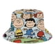 thumbnail image 1 of PEANUTS Sombrero bucket para adultos, gorra de protección solar, sombrero de pescador plegable para viajes al aire libre, pesca y actividades de verano, 1 of 6