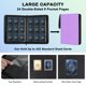 thumbnail image 5 of Archivador de cartas CARDARCHIVER para 432 cartas, cuero PU morado, 5 of 7