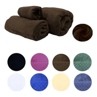 Genérico - Toalla De Cuerpo 70X130 Cm 100% Algodón Color Marrón Liso