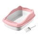 thumbnail image 4 of Caja de arena para gatos con lados altos, suministros para mascotas a prueba de salpicaduras, bandeja de arena portátil fácil de limpiar, bandeja de, 4 of 5