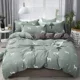 thumbnail image 1 of Duvet Cover Set Sage Green Queen Size Christmas Cartoon Elk Deer Tree Bedding Set Soft Microfiber Comforter Cover for Girls BoysBed Sheets, 1 of 5