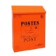 thumbnail image 3 of Creative Iron Mail / Letter / Post / Newspaper Holder Box Orange Red_Big Letters, 3 of 5