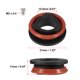 thumbnail image 3 of Unique Bargains 2 piezas de adaptador de base de faro LED H11, enchufes de bombilla, retenedor, soporte universal para automóvil, negro, 3 of 6