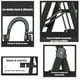 thumbnail image 5 of Escalera De Acero Plegable Con 5 Escalones By LuBabycas, 5 of 8