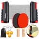 thumbnail image 1 of Set de palas de ping pong FBSPORT portátil con red retráctil, 1 of 8