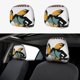 thumbnail image 1 of El Show de Heckle y Jeckle Funda Protectora Universal para Reposacabezas de Coche, Funda Elástica para Reposacabezas de Asiento de Auto, Funda de Tela Antipolvo, Accesorios de Interior 2 Piezas, 1 of 6