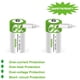 thumbnail image 5 of Pilas C recargables CAMELCELL de 5000 mWh con USB Tipo C, paquete de 2, 5 of 8