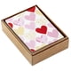 thumbnail image 3 of Tarjetas de felicitación Hallmark con forma de corazón y rayas (24 tarjetas con sobres), 3 of 6