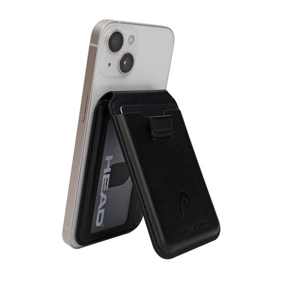 Billetera Tarjetero Magnético Vantage Premium Negro Head
