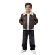 thumbnail image 1 of Chaqueta Oversize Caf Ecocuero Y Chiporro Calidad Premium, 1 of 3