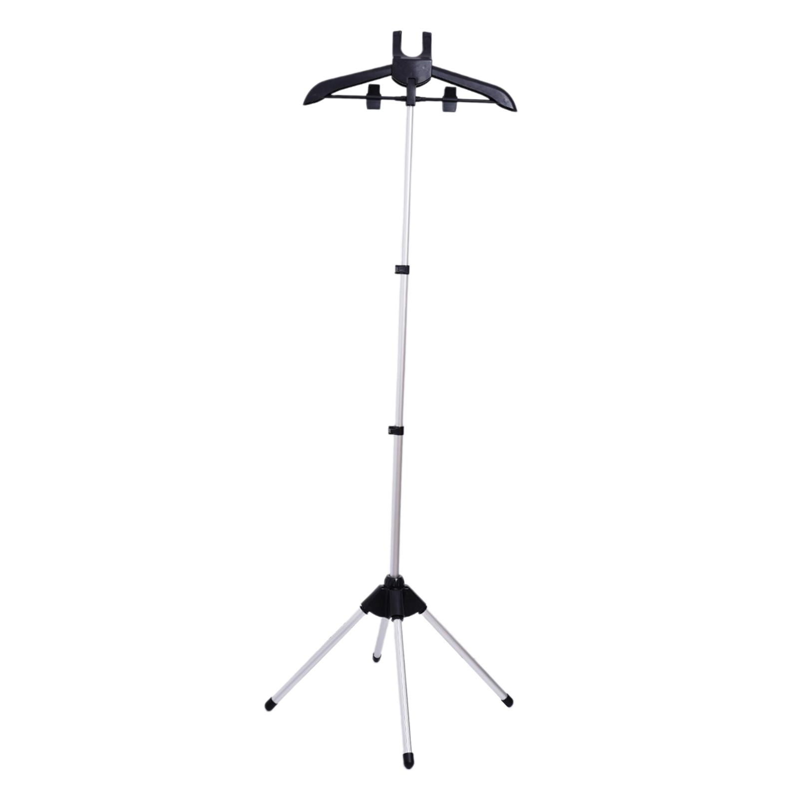Bothyi - Percha Para Máquina De Planchar, Tendedero Plegable Telescópico De Metal Para Ropa, Color Negro