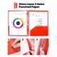 thumbnail image 3 of Carpeta de archivo SUNEE pack de 3, rojo, tamaño carta, 3 of 7