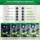 thumbnail image 3 of Luz de cultivo SANSI de 40 W, 4000 lm, espectro completo para plantas de interior, 3 of 7