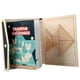 thumbnail image 5 of Tangram Geométrico Manipulador Cerebro Teasers Juguete Para Niños Niñas Chico Edades 4-8 Madera, 5 of 5